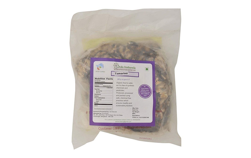 Adi Naturals Tamarind    Pack  500 grams